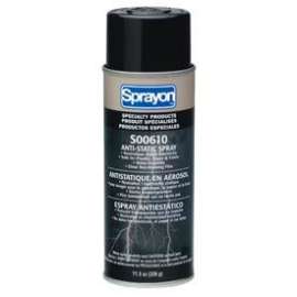 Sprayon SP610 Anti-Static Spray, 11.5 oz. Aerosol Can - SC0610000