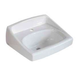American Standard 0356.421.020 Lucerne Wall-Hung Sink, Single Hole Faucet