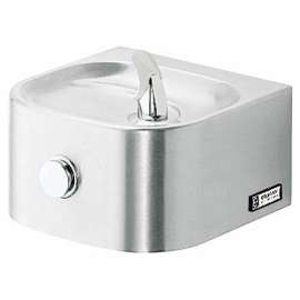 Elkay Soft Sides Wall Mount Drinking Fountain, Stainless Steel