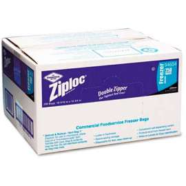 ZIPLOC 2 Gallon Commercial Resealable Freezer Bag 100 Pack
