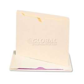 Smead File Jackets with Double-Ply Tab, Letter, 11 Point Manila, 100/Box