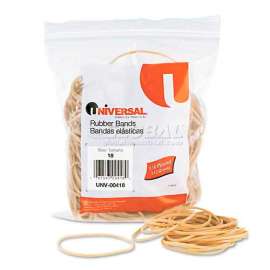 Universal Rubber Bands, Size 18, 3 x 1/16, 400 Bands/1/4lb Pack