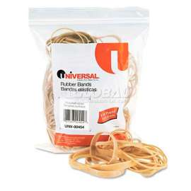 Universal Rubber Bands, Size 54, Assorted Lengths, 1/4lb Pack