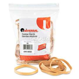 Universal Rubber Bands, Size 64, 3-1/2 x 1/4, 80 Bands/1/4lb Pack