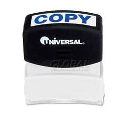 Universal Message Stamp, COPY, Pre-Inked/Re-Inkable, Blue