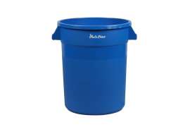 20-Gallon Blue Round Trash Can