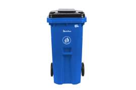 32-Gallon Blue Rollout Container