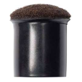 NPS - Black Felt Floor Glides for Banquet Stack Chairs (Pack of 25)