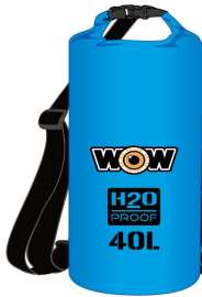 H2O PROOF 40L DRYBAG BLUE
