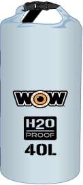 H2O PROOF 40L DRYBAG CLEAR