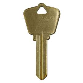 AR4 Brass Blank Key, 100/Box