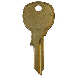 NA14 Brass Blank Key, 100/Box