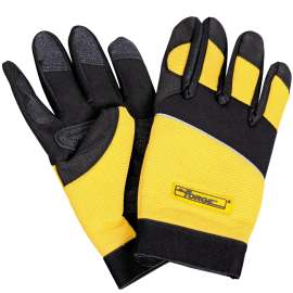 Yellow Extra Palm & Finger Mechanic Gloves