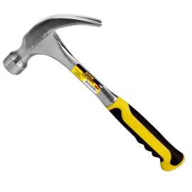 20 oz. Drop Forged Steel Solid One-Piece Claw Hammer