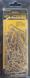 1-1/8"(#3) Pointed Paper Clips, 55/Pack