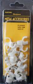 R7 Cable Clip with Steel Nail, 26/Pack