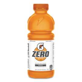 G Zero Sugar Ready-to-Drink Thirst Quencher, 20 oz, Bottle, Orange