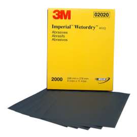 Wetordry Paper Sheets, Silicon Carbide, 1000 Grit, 9 x 11 in