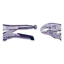 Reduced Hand Span Fast Release 10-in Automotive Curved Jaw Locking Pliers