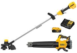 DeWALT XR DCKO215M1 Trimmer and Blower Combo Kit, 2-Tool, Battery Included: Yes, Yes Charger Included