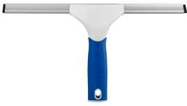 Unger 989830 Window Glass and Surface Squeegee, 12 in Blade, Straight Blade, Rubber Blade