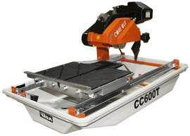 DIAMOND PRODUCTS 65019 Electric Tile Saw, 15 A, 7 in Dia Blade, 17 in Ripping, 5/8 in Arbor, 6000 rpm Speed