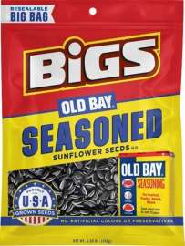 BIGS Old Bay Series 574361 Sunflower Seeds, 5.35 oz Bag