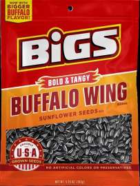 BIGS 55004 Sunflower Seed, Buffalo Wing Flavor, 5.35 oz