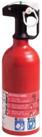 FIRST ALERT AUTO5 Fire Extinguisher, 1.4 lb Capacity, Sodium Bicarbonate, 5-B:C Class