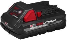 Milwaukee M18 REDLITHIUM HIGH OUTPUT 48-11-1835 Rechargeable Battery, 18 V Battery, 3 Ah