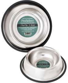 HiLo 57696 Pet Feeding Dish, L, 96 oz Capacity, Stainless Steel, Gold
