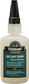 Titebond 6231 Wood Glue, Clear, 2 oz Bottle