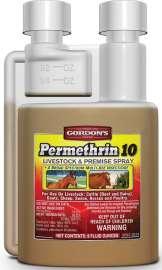 Gordon's 9291102 Livestock and Premise Spray, Liquid, Amber, Pungent, 8 oz