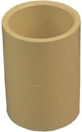 GENOVA 500 Series 50105 Tube Coupler, 1/2 in Slip Joint
