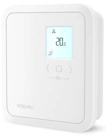 Stelpro ST252NPFF Non-Programmable Thermostat, 120/208/240 V, 10.4 A, 2500 W, 60 Hz, White
