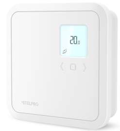 Stelpro ST302P Programmable Electronic Thermostat, 120/208/240 V, 3000 W, Thermistor Sensor, White