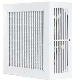 Uniwatt UCG Series UCG4002W Electric Fan Heater, 16.7 A, 208/240 V, 3000, 4000 W, 13,650 Btu, 400 sq-ft Heating Area