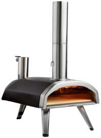 Ooni Fyra 12 UU-P0AD00 Wood Pellet Pizza Oven, For 12 in Pizza, Steel, Black