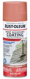 RUST-OLEUM 313815 Roof Accessory Coating, Red Tile, 12 oz Aerosol Can, Liquid