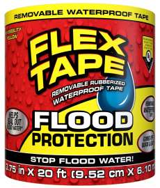 TAPE FLOOD YEL 3.75IN X 20FT