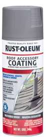 RUST-OLEUM 285217 Roof Accessory Paint, Flat, Weathered Wood, 12 oz, Aerosol Can