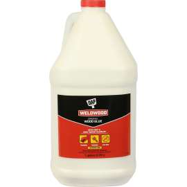 WELDWOOD 7079800498 Multi-Purpose Glue, Yellow, 1 gal Bottle