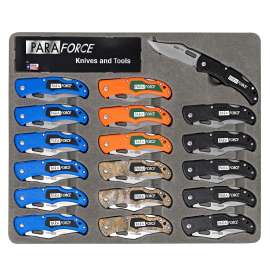 AccuSharp PARAFORCE Assorted 420 Steel 15 in. Folding Knife