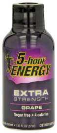 5-hour ENERGY 728127 Extra-Strength Sugar-Free Energy Drink, 1.93 oz Bottle