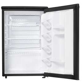 Danby Designer Series DAR026A1BDD Compact Refrigerator, 2.6 cu-ft Overall, Black