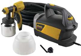 Wagner 0518080 HVLP Paint Sprayer, 120 VAC, 5 A, 1.5 qt Tank, 0.051 in Nozzle, 10 in Pattern, 20 ft L Hose