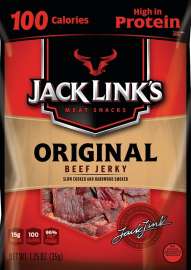 Jack Link's 10000008418 Beef Jerky, Original Flavor, 1.25 oz