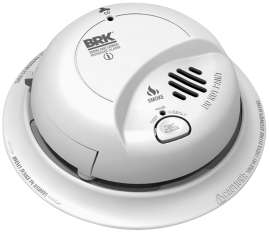 FIRST ALERT SC9120B Carbon Monoxide Alarm, Alarm: Audible, Electrochemical Sensor, White