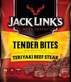 Jack Link's 10000008391 Tender Bite, Teriyaki Flavor, 2.85 oz