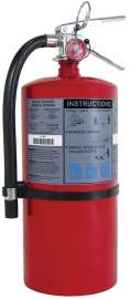 FIRST ALERT FE20A120B Rechargeable Fire Extinguisher, 20 lb Capacity, Monoammonium Phosphate, 20-A:120-B:C Class